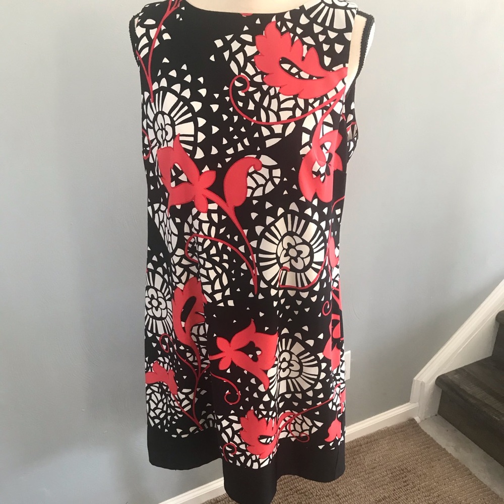 😍AGB Women's Floral Sleeveless Sheath Dress😍